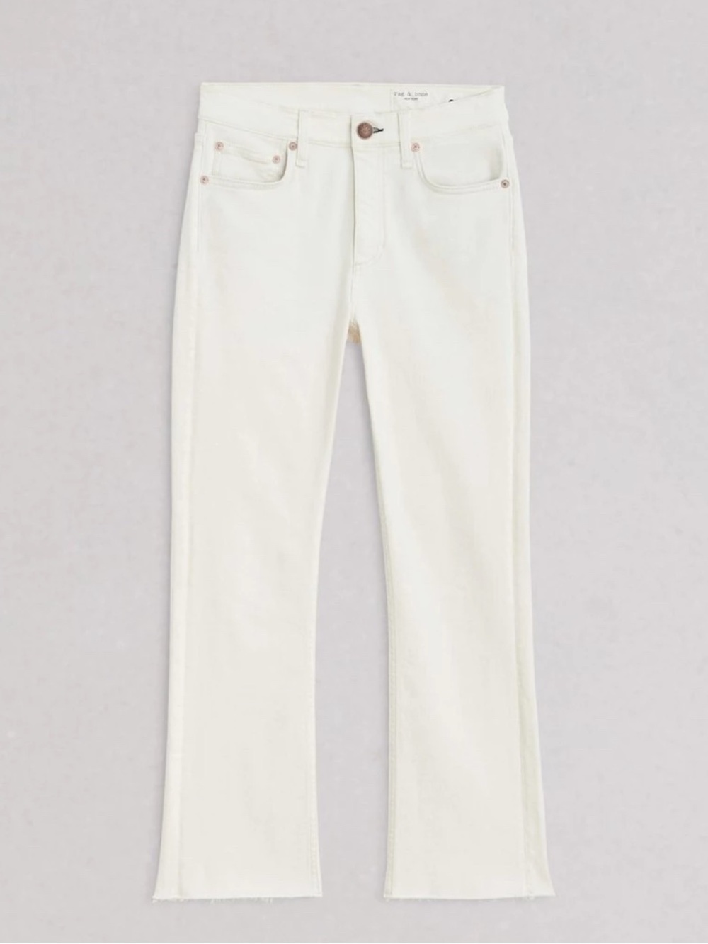 Rag and bone Peyton boot ecru size 28